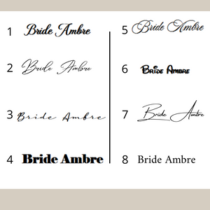 PORTE  ALLIANCES PLEXIGLASS MARIAGE PERSONNALISÉES,
