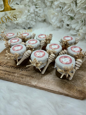 MINI POT DE MIEL BOHÊME, CADEAUX INVITÉS