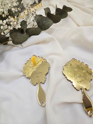 MAGNET MIROIR GRAVÉ CADEAU INVITÉS