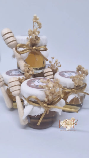 MINI POT DE MIEL BOHÊME, CADEAUX INVITÉS